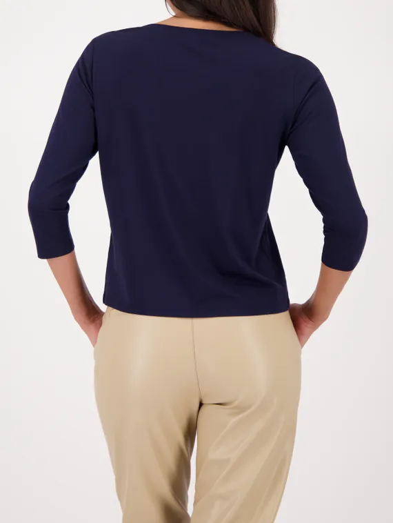 MONARI Футболка 3/4 рукав со стразами