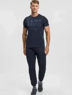 CAMP DAVID Футболка с логотипом