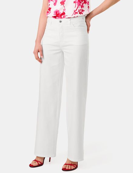 TAIFUN Джинсы белые