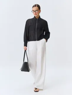 BULMER Льняные брюки с мягкими стрелками