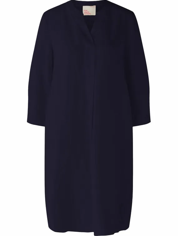 Oui Платье из льна и хлопка