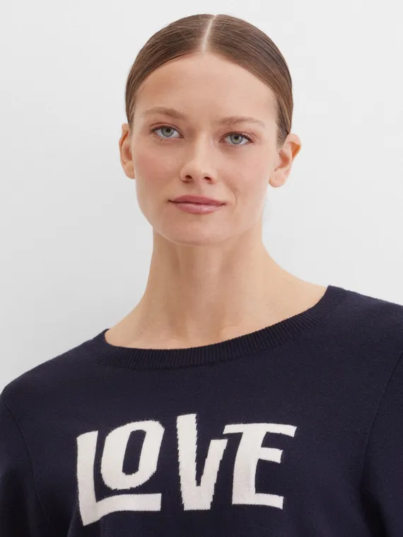 Elisa.and.me Джемпер с надписью