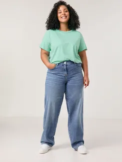 SAMOON Джинсы из денима и лиоцелла