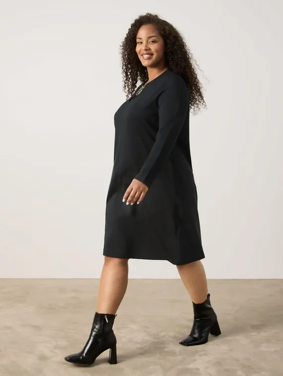 SAMOON Платье из джерси