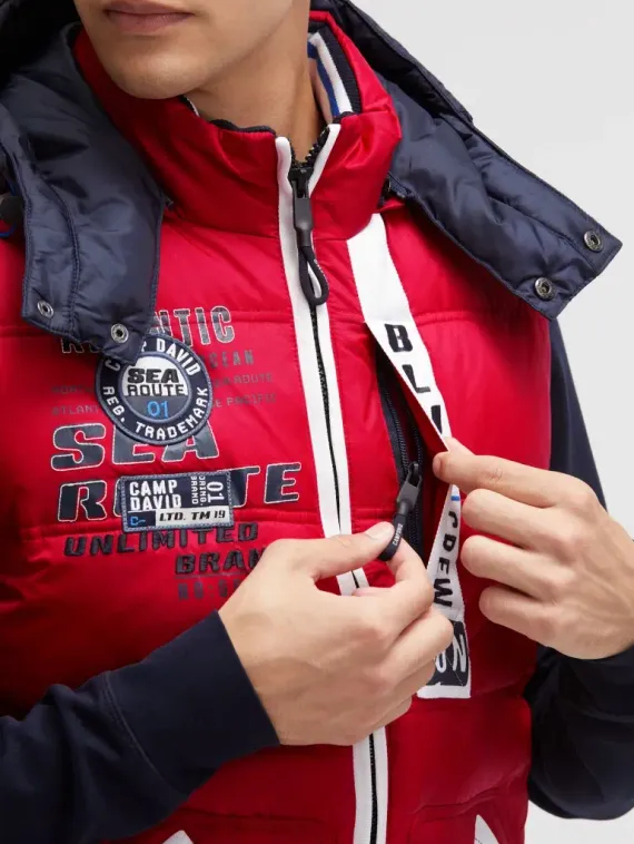 CAMP DAVID Жилет стеганый