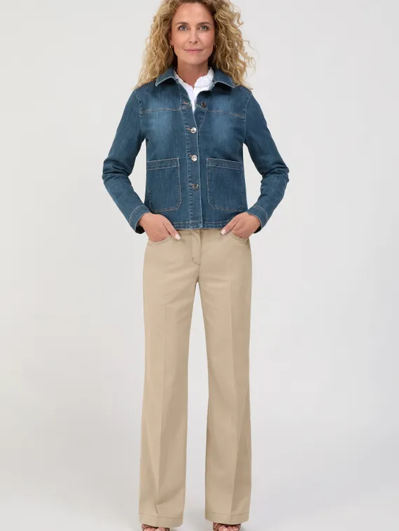 BIANCA Джинсы бежевые