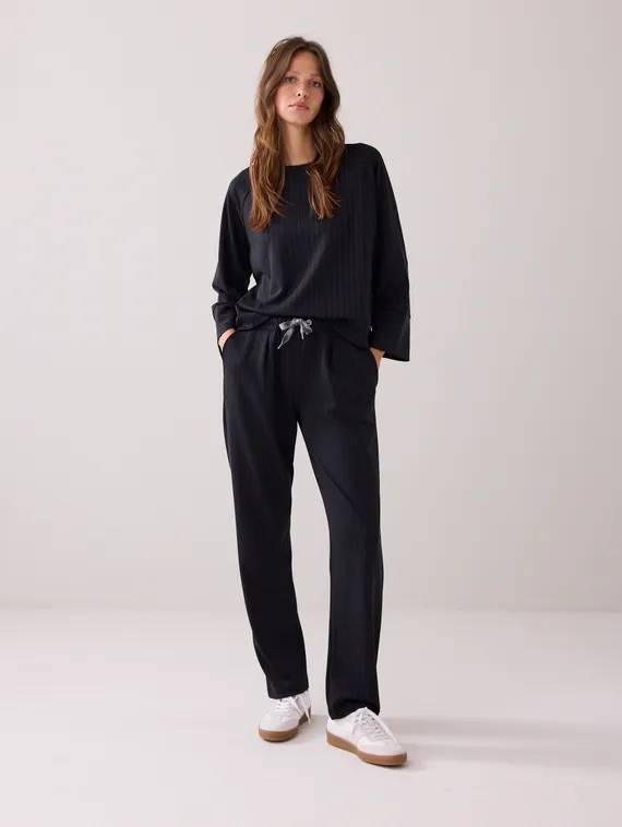 SUMMUM Топ в тонкую полоску