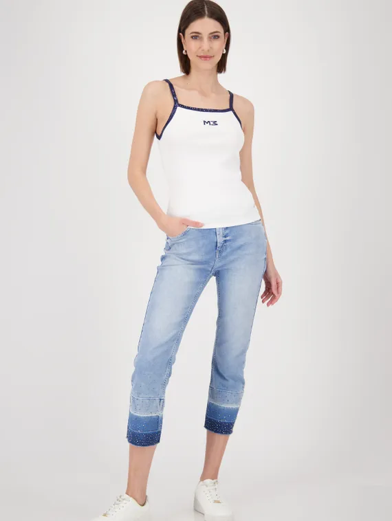 MONARI Топ с блестками