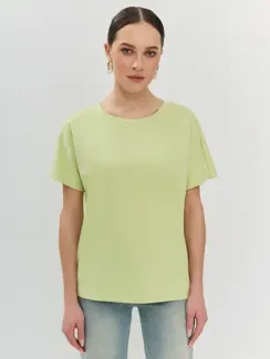 BULMER Футболка из 100% хлопка в цвете лайм