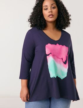 SAMOON Футболка с принтом