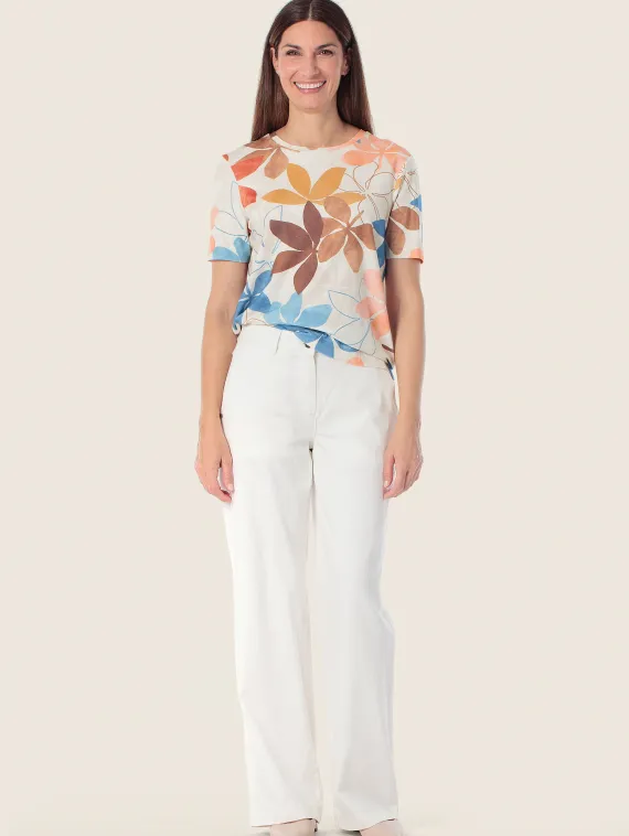 GERRY WEBER Футболка с ботаническим принтом