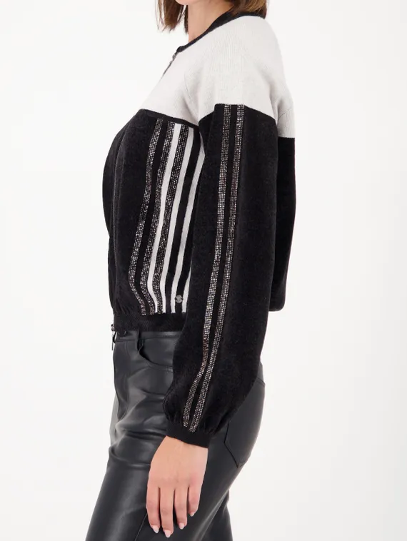 MONARI Вязаный кардиган со стразами