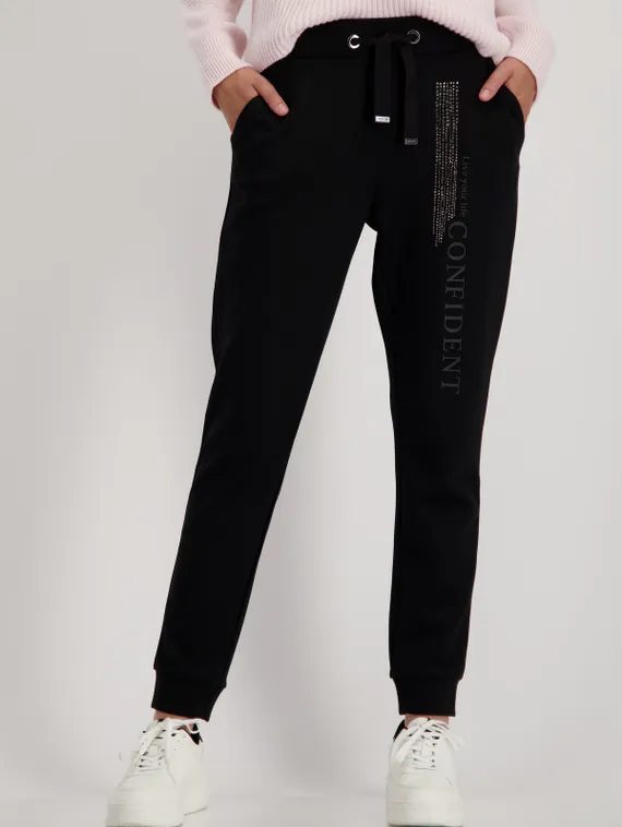 MONARI Брюки-джоггеры с надписью