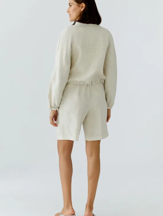 Oui Льняная куртка