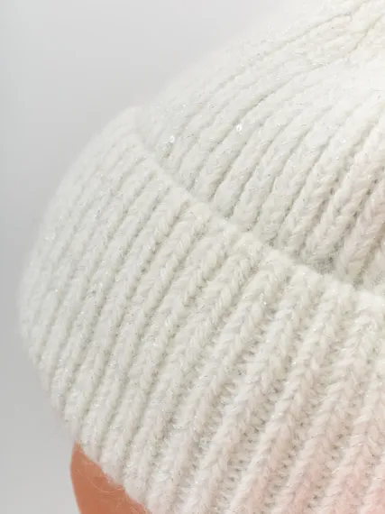 BULMER Шапка c люрексом и пайетками