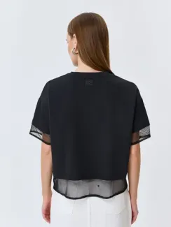 BULMER Джемпер с вставками из сетки