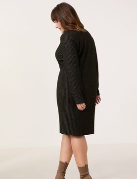 SAMOON Платье с блестящим эффектом