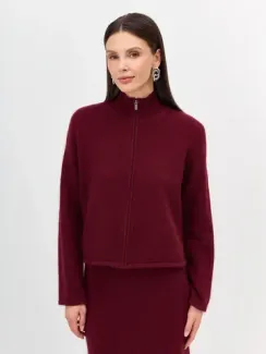 BULMER Укороченный бомбер с ангорой