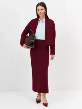 BULMER Вязаная юбка с ангорой