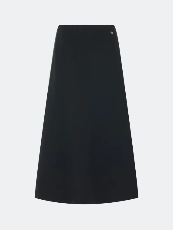 BULMER Юбка-трапеция из смесовой вискозы