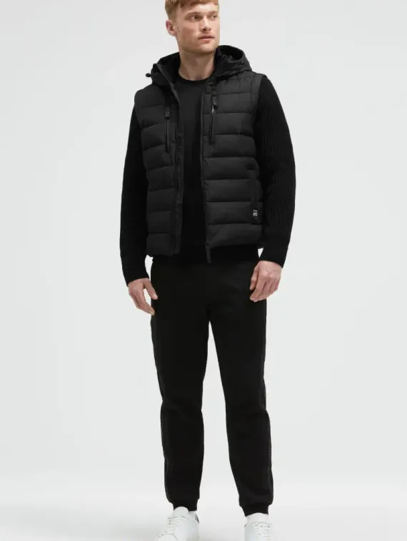 CAMP DAVID Стеганый жилет 2-в-1 со съемными трикотажными рукавами