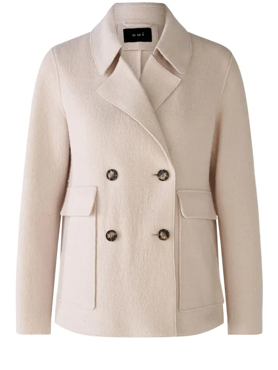 Oui Жакет из итальянской шерсти