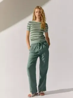 THE FASHION PEOPLE Льняные брюки