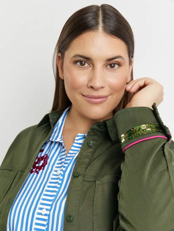 SAMOON Жакет хлопковый