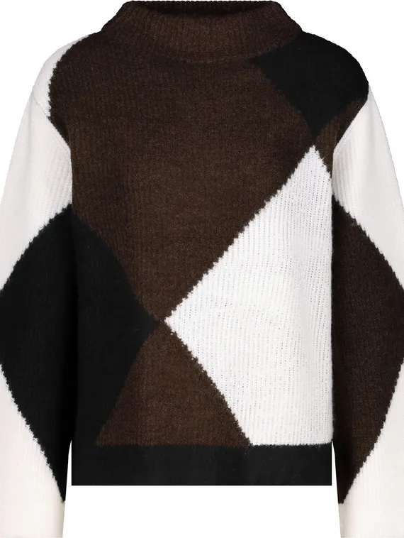 MONARI Джемпер с ромбовидным узором