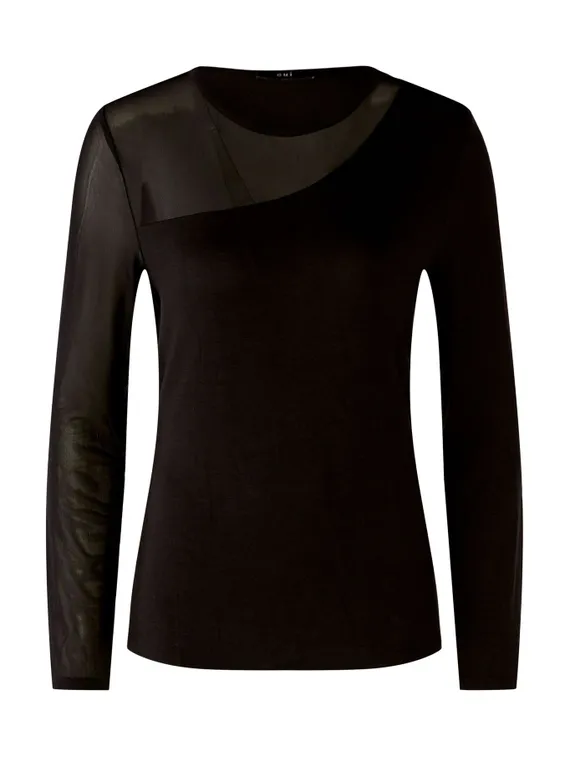 Oui Футболка длинный рукав