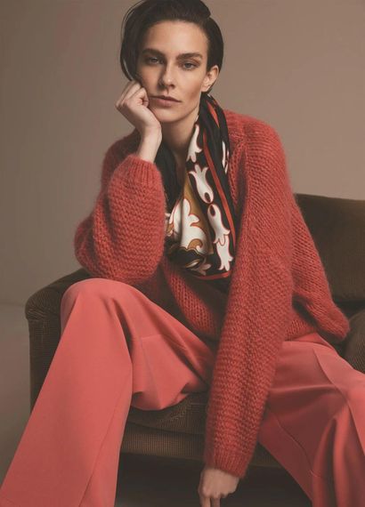 SUMMUM Брюки широкие шелковистые