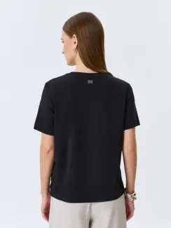 BULMER Футболка с металлизированным принтом