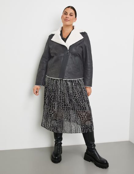 SAMOON Куртка с плюшем