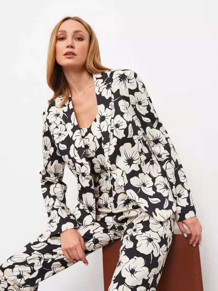 GERRY WEBER Пиджак с цветочным принтом