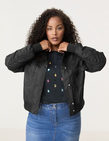 SAMOON Куртка со сборками