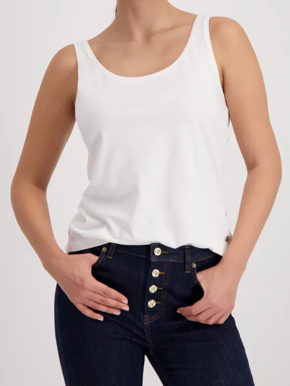 MONARI Базовый топ белый