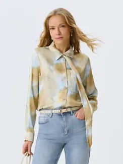 BULMER Блузка из вискозы с шарфом