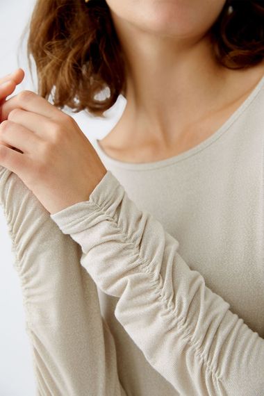 Oui Рубашка длинный рукав