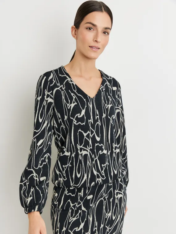 GERRY WEBER Джемпер жаккардовый