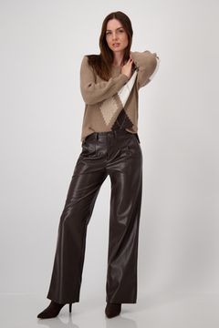 MONARI Брюки широкие из искусственной кожи