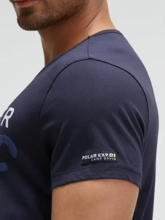 CAMP DAVID Футболка с принтом