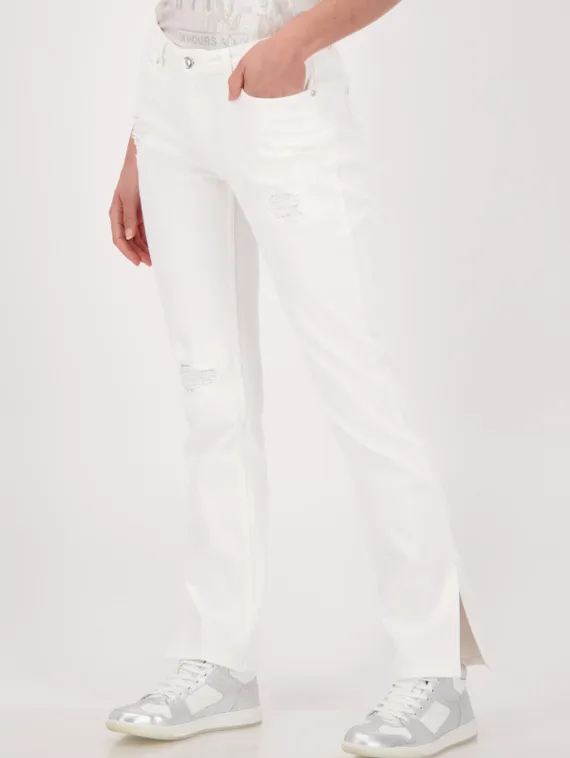 MONARI Джинсы белые