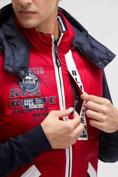 CAMP DAVID Жилет стеганый