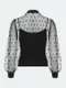 BULMER Бомбер из прозрачной сетки
