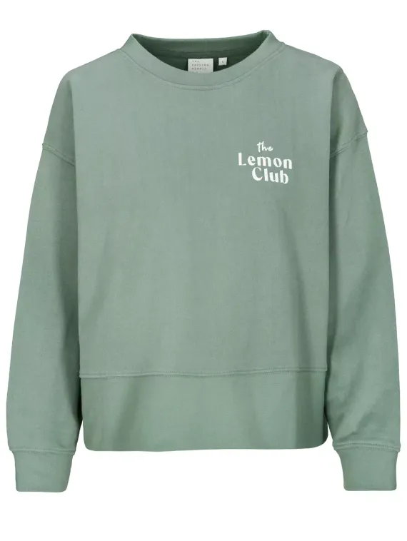 THE FASHION PEOPLE Толстовка с принтом на спине