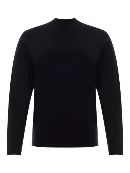 BULMER Базовый джемпер с воротником стойкой