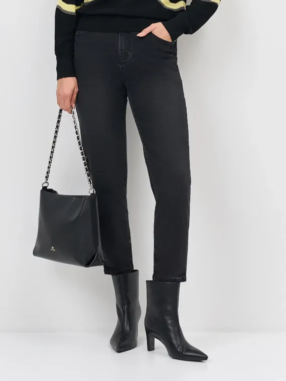 BULMER Укороченные джинсы с деликатной варкой