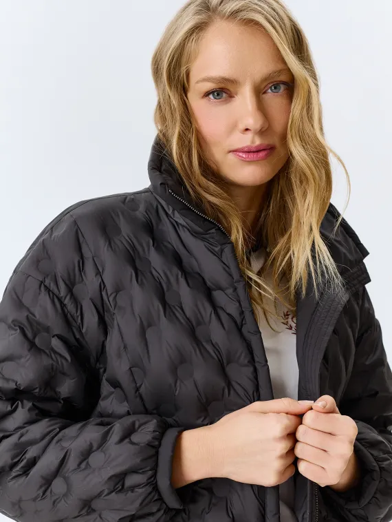 BULMER Куртка с фантазийной стежкой черная