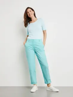 GERRY WEBER Брюки чинос хлопковые 7/8