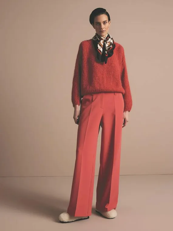 SUMMUM Брюки широкие шелковистые